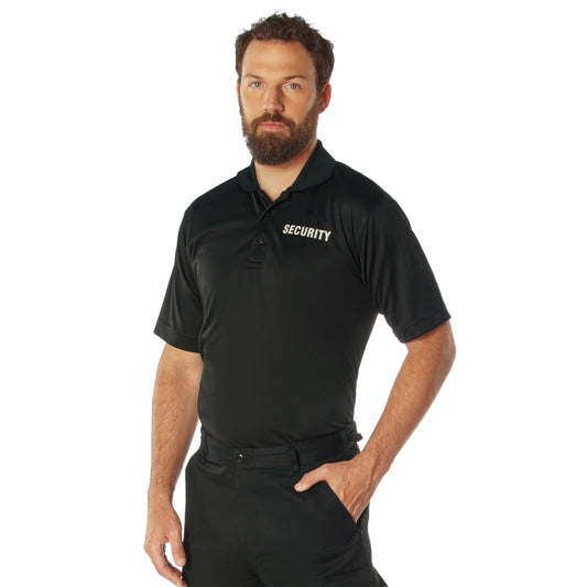 Moisture Wicking Security Polo Shirt