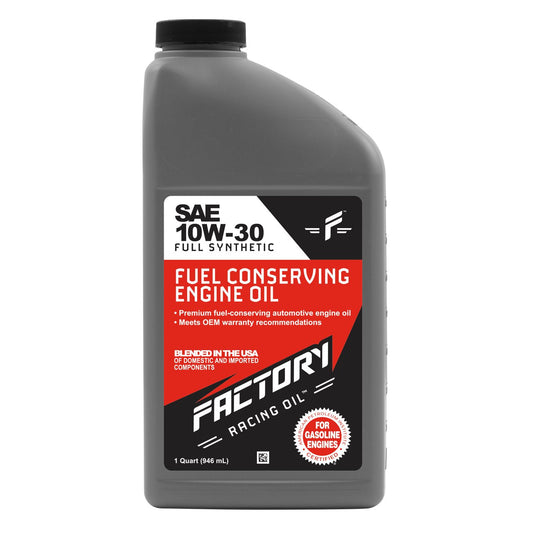 Factory Racing Parts Oil Change Kit For Chrysler Pacifica 3.5L 2004-2006, 4.0L 2007-2008 10W-30 Full Synthetic Oil - 6 Quarts-1