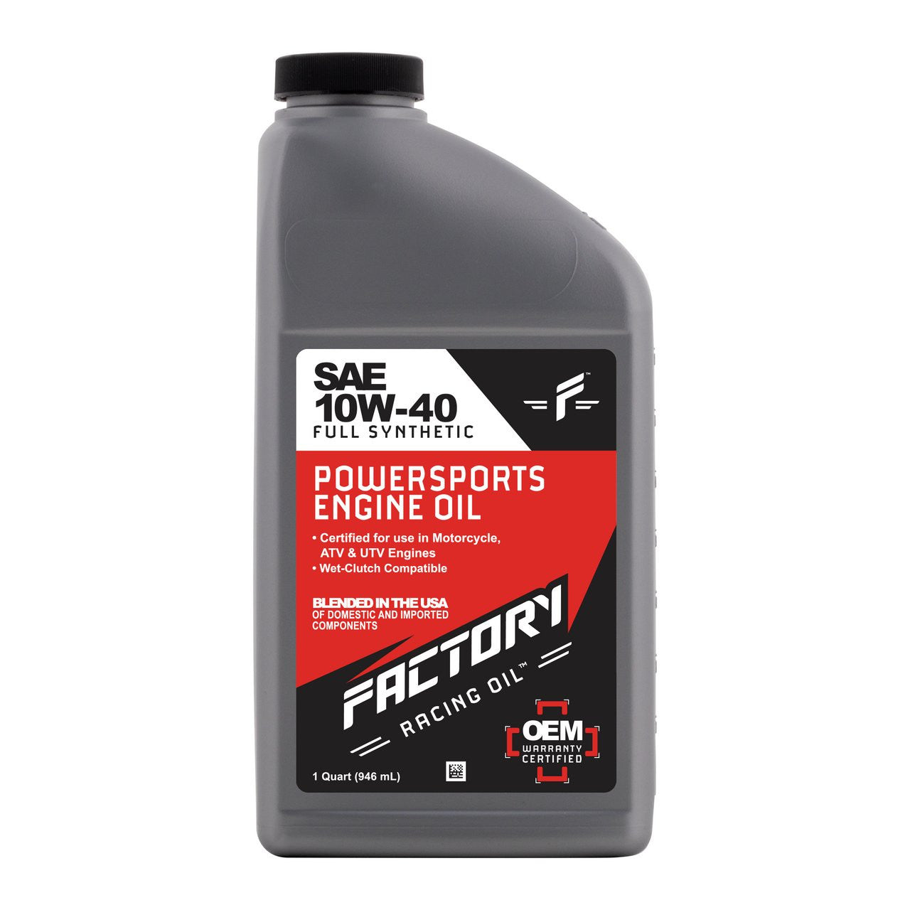 Factory Racing Parts SAE 10W-40 4 Quart Oil Change Kit For Honda VF500C, VF500FF, CBX750F-1